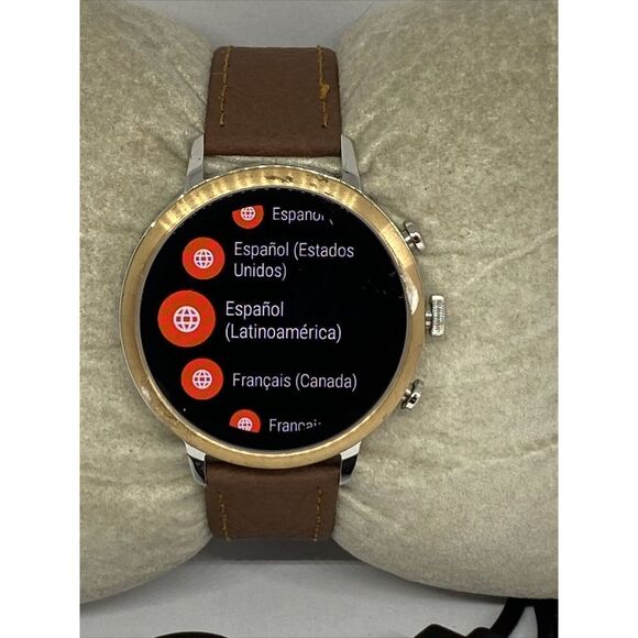 Fossil Gen 4 Authentic Digital Dial Smart Watch Custom Band FTW6016 DC911 - Picture 3 of 12